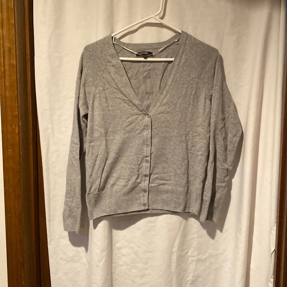 Ladies button up sweater